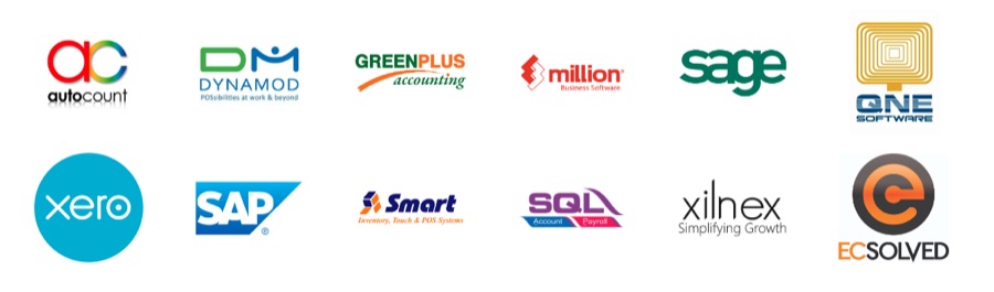 Agmo Order accounting software integrations