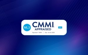 Agmo Group CMMI Maturity Level 3 badge